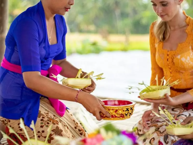 Balinese offering
