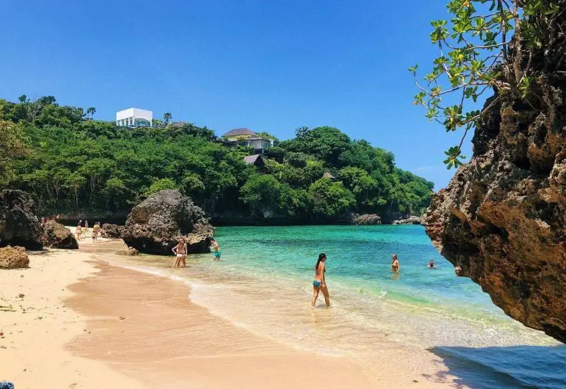 Padang Padang beach